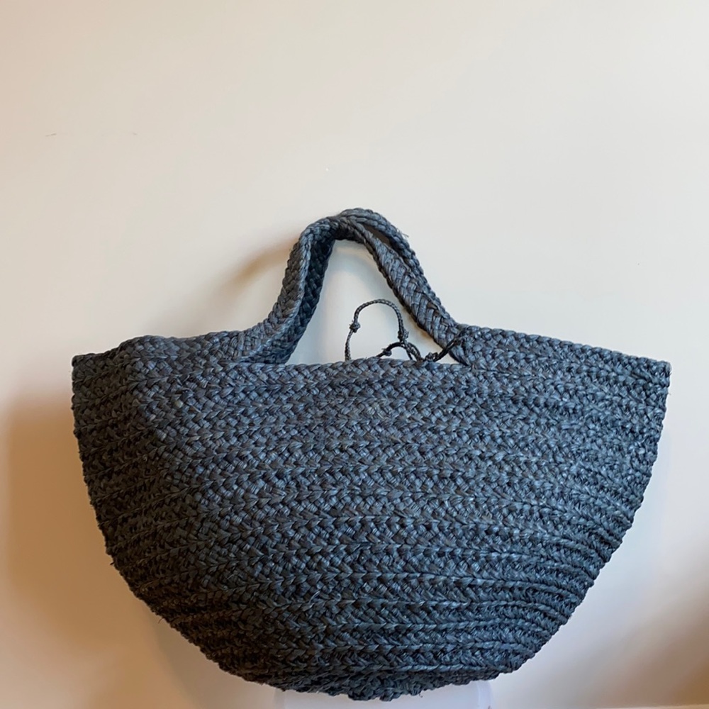 Sans Arcidet Raffia Bag